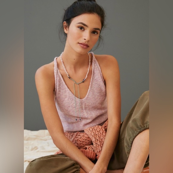 💗 NWOT Pilcro Painted Walls Twisted Tank - Picture 3 of 12